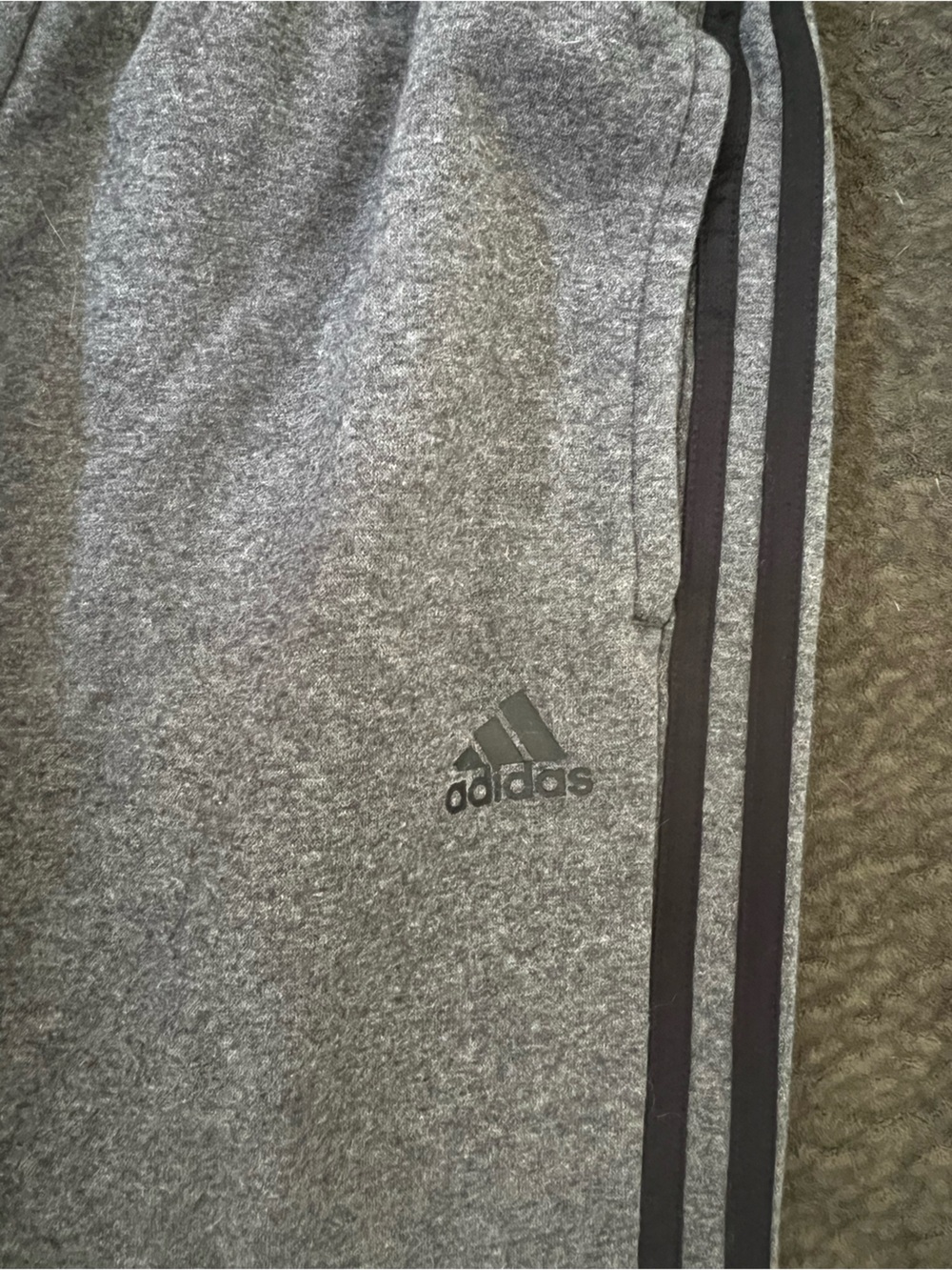 Adidas Stripe Leg Sweat Pants M - Picture 3 of 5